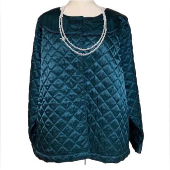 NWT Cabernet Lightweight Quilted Pattern Jacket Size XL - Picture 1 of 10